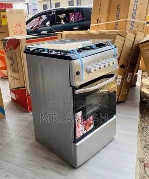 Classic 50x55 4 Gas Burner With Oven and Grill(Ferre)Gray.