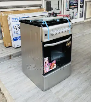 Latest 50x50 Ferre Oven and Grill 4 Gas Burner(Gray).