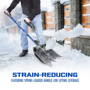 Snow Joe SJ-SHLV01 Shovelution Strain-Reducing Snow Shovel