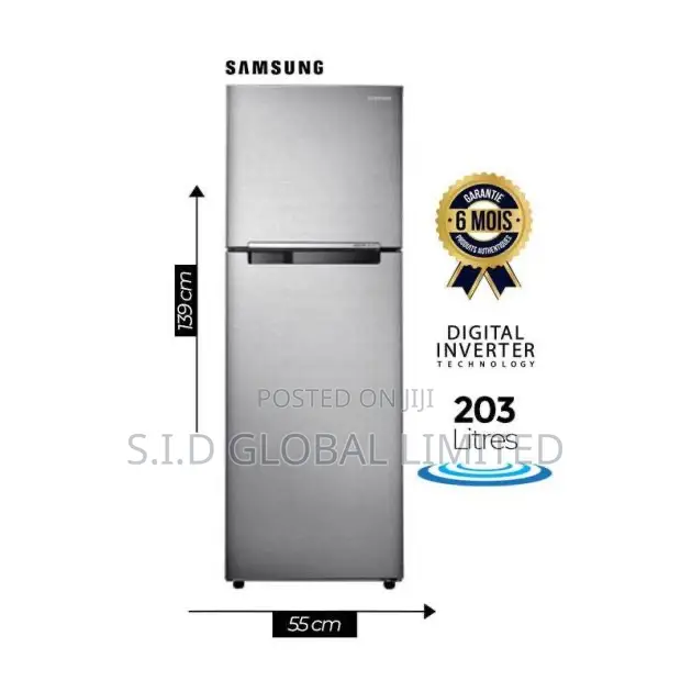 Samsung 203ltr Duracool Top Mount Fridge-rt26har2dsa
