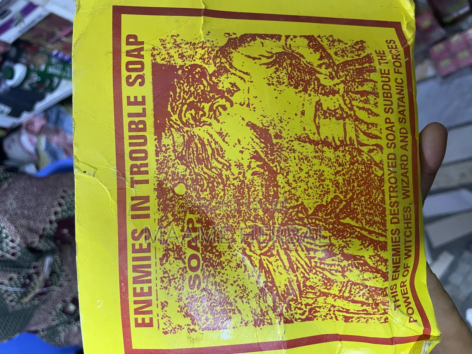 Enemies in Trouble Soap Oil