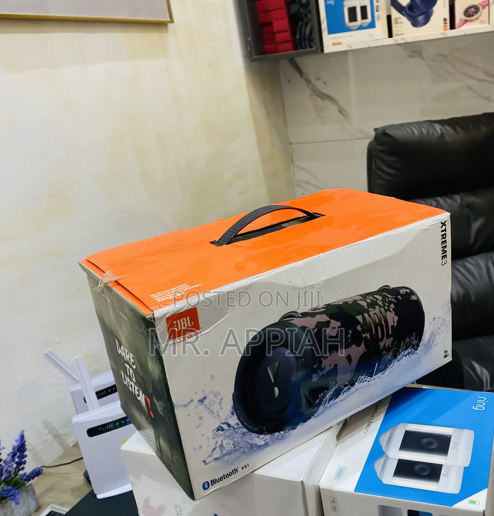 Authentic JBL Xtreme 3 Rechargeable Bluetooth Speaker.