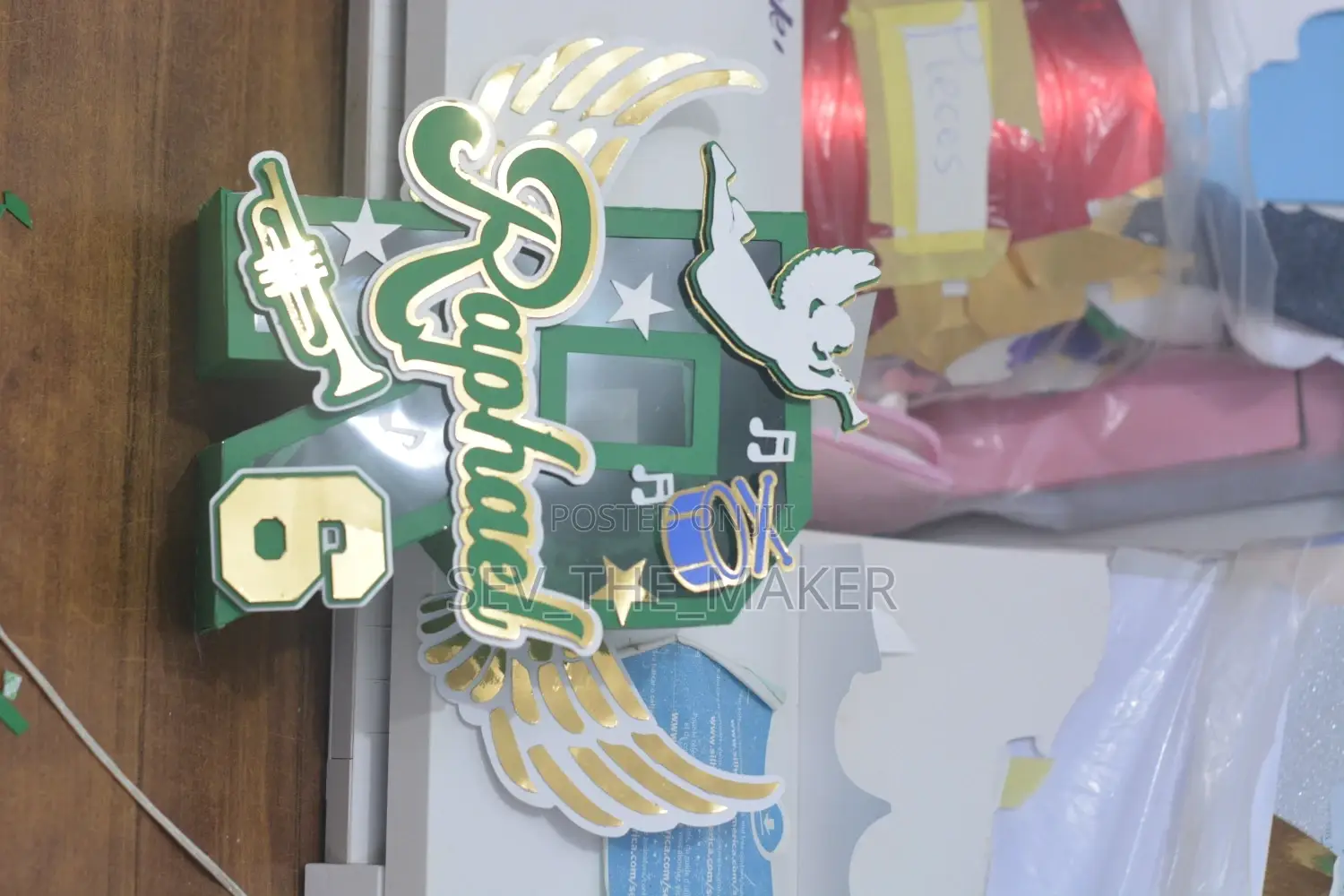 3D Letters and Numbers