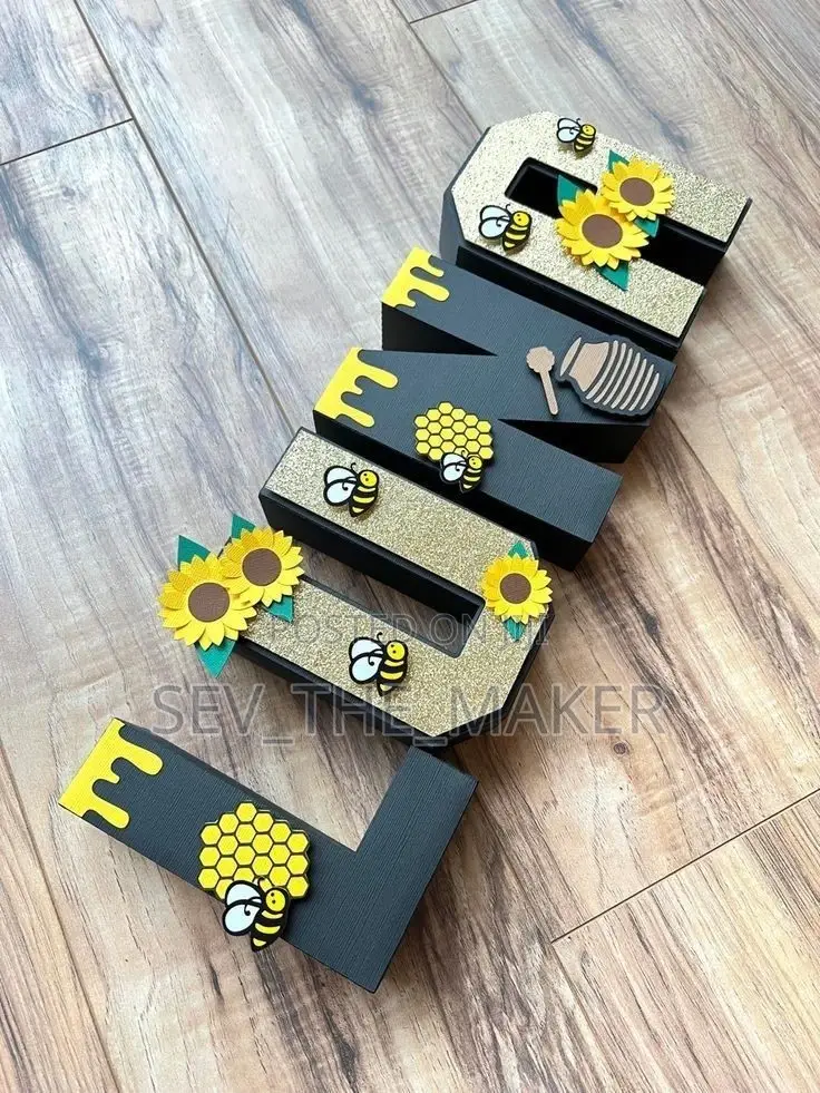 3D Letters and Numbers