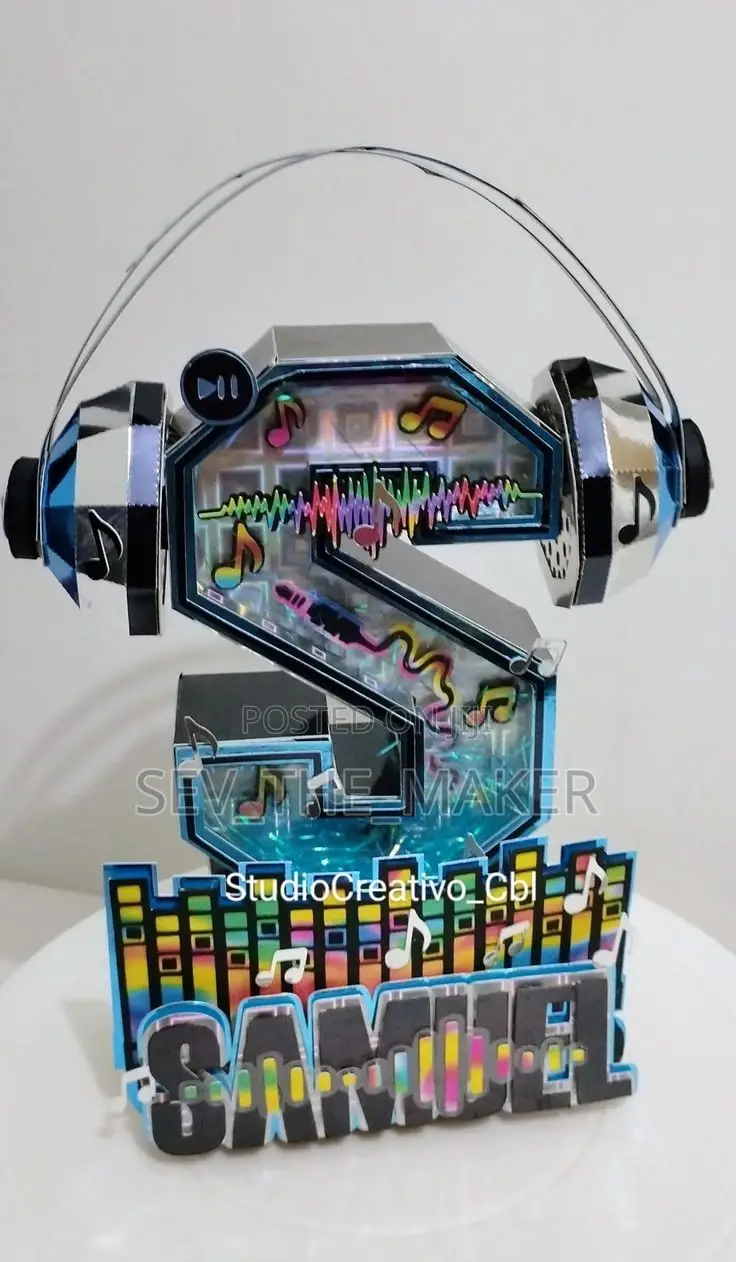 3D Letters and Numbers