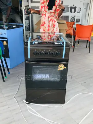 Purchase 4 Burner Gas Oven With Grill 50x50 Volcano Black