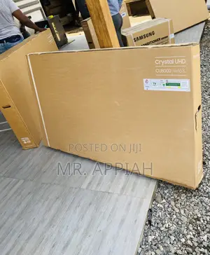 Well Design Samsung 65CU8002 65” Crystal Uhd Electric Tv.