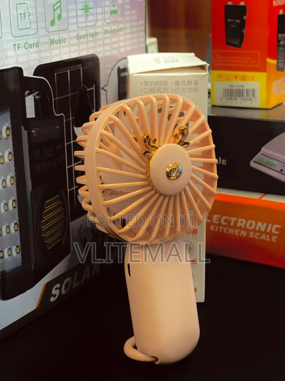 Handheld Electric Rechargeable Mini Fan (DD-5603)