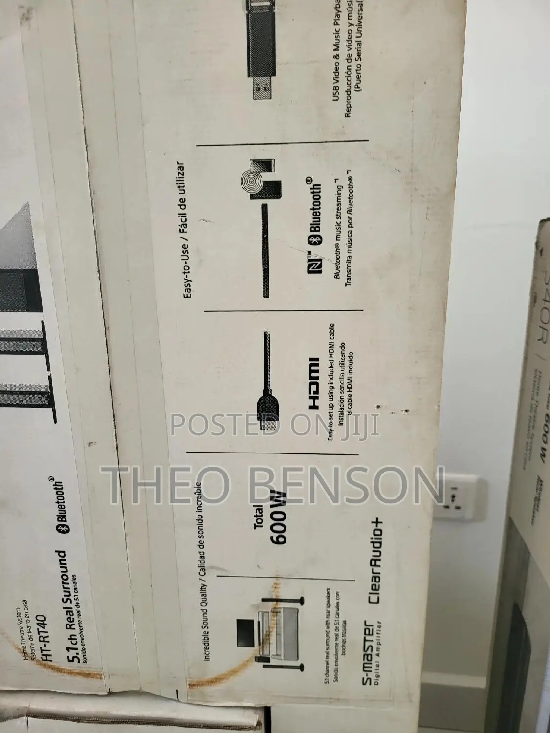 Sony Ht Rt-40 Tall Boy Speaker Home Theatre