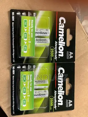 Camelion Rechargeable 2500mah AA Battery (2 Pack)