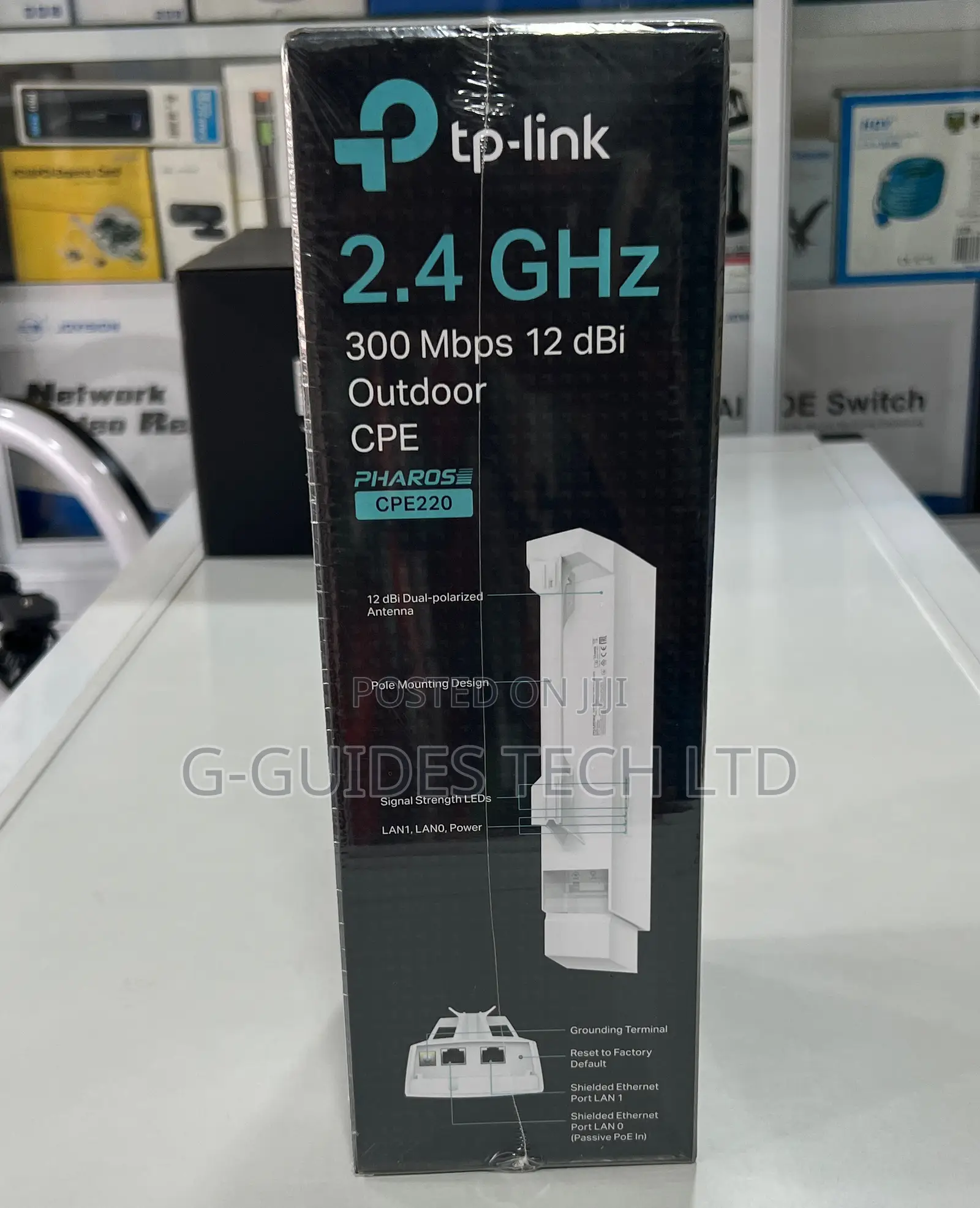 Tp-Link 2.4ghz 300mbps 12dbi Outdoor Cpe Access Point Cpe220