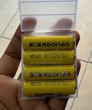4× 3400mah 18650 3.7v Li-ion Rechargeable Batteries And Case