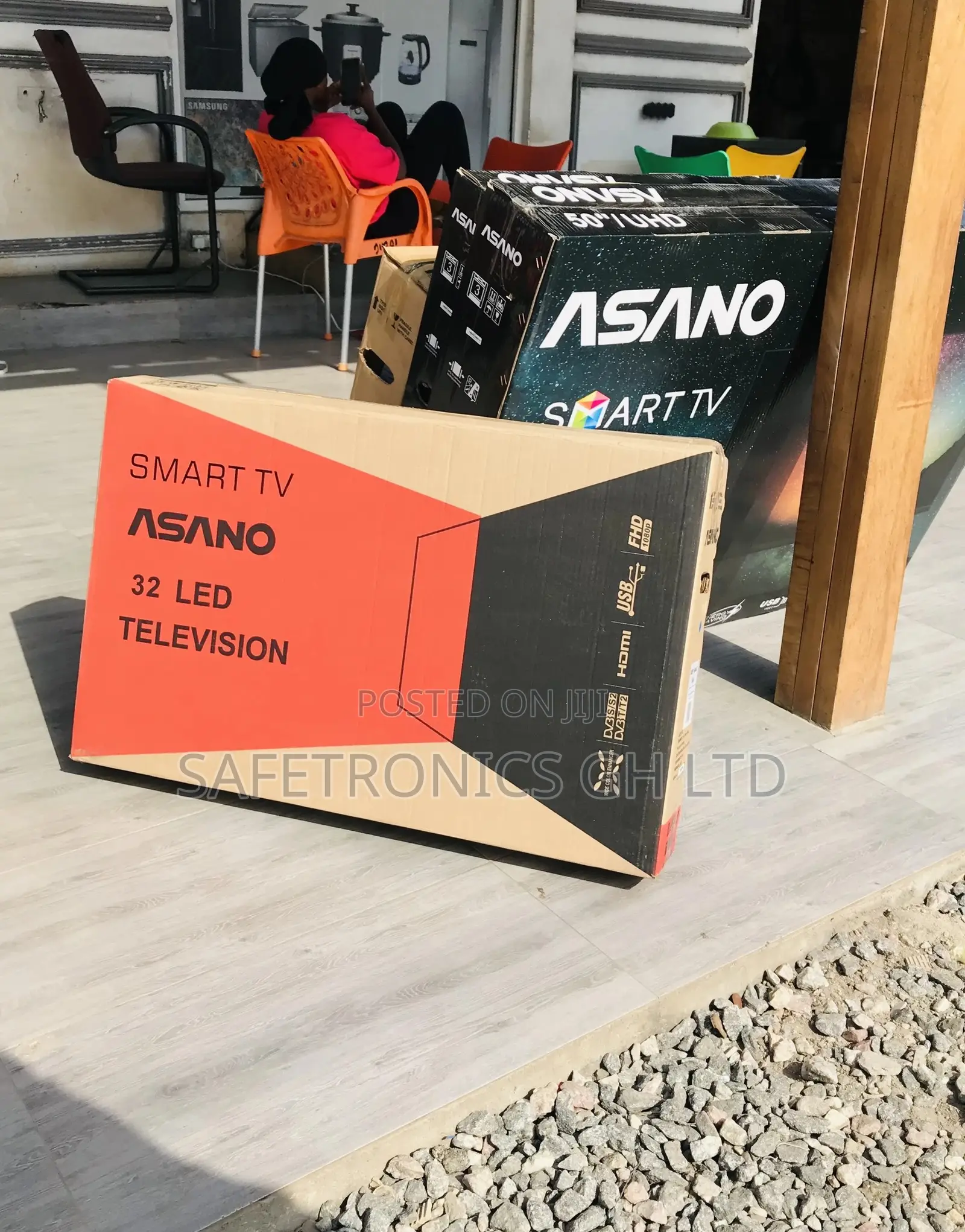 Led 32 Inches Asano  Glossy Led Smart Tv