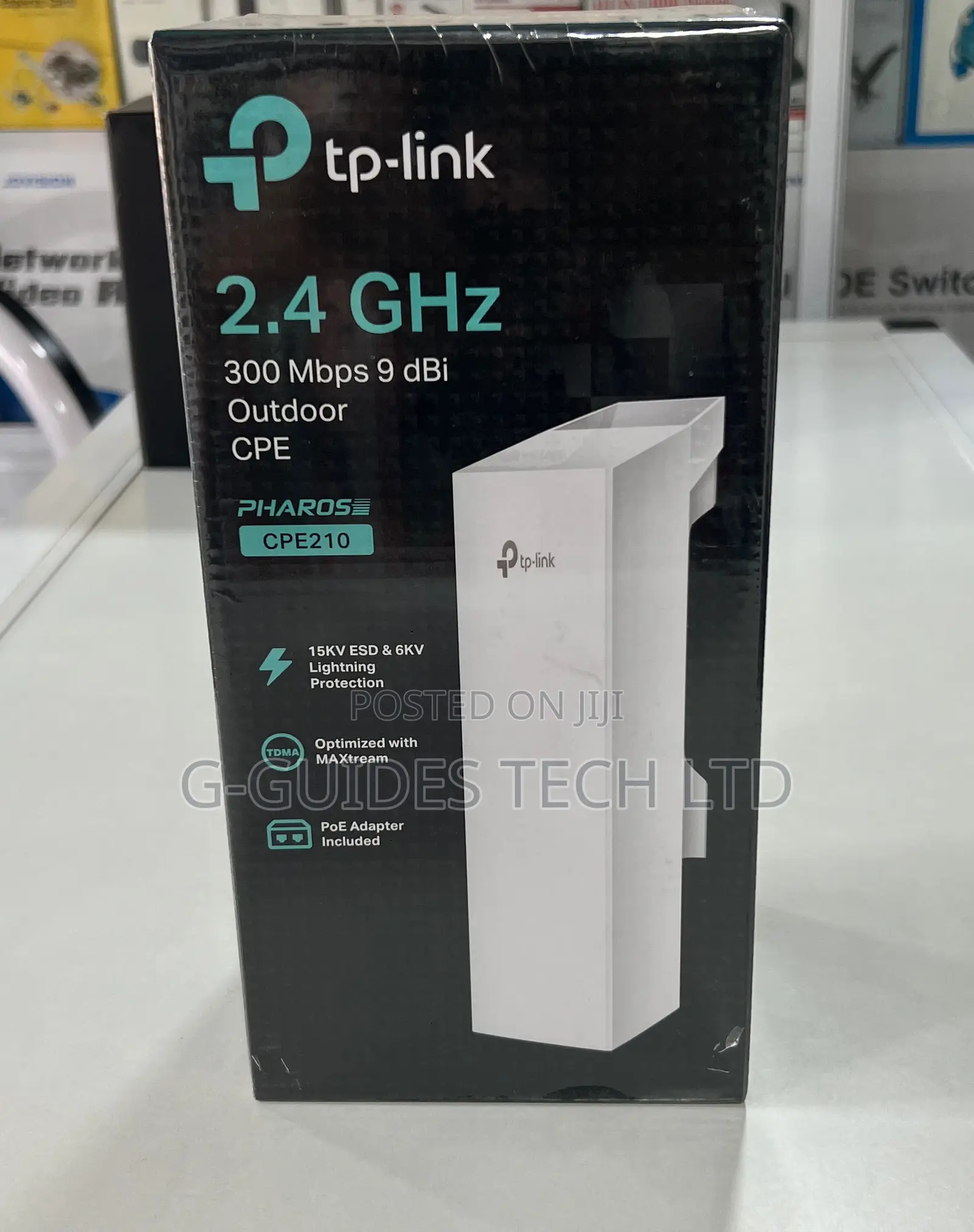 Tp-Link 2.4ghz 300mbs 9dbi Outdoor Cpe Access Point Cpe210