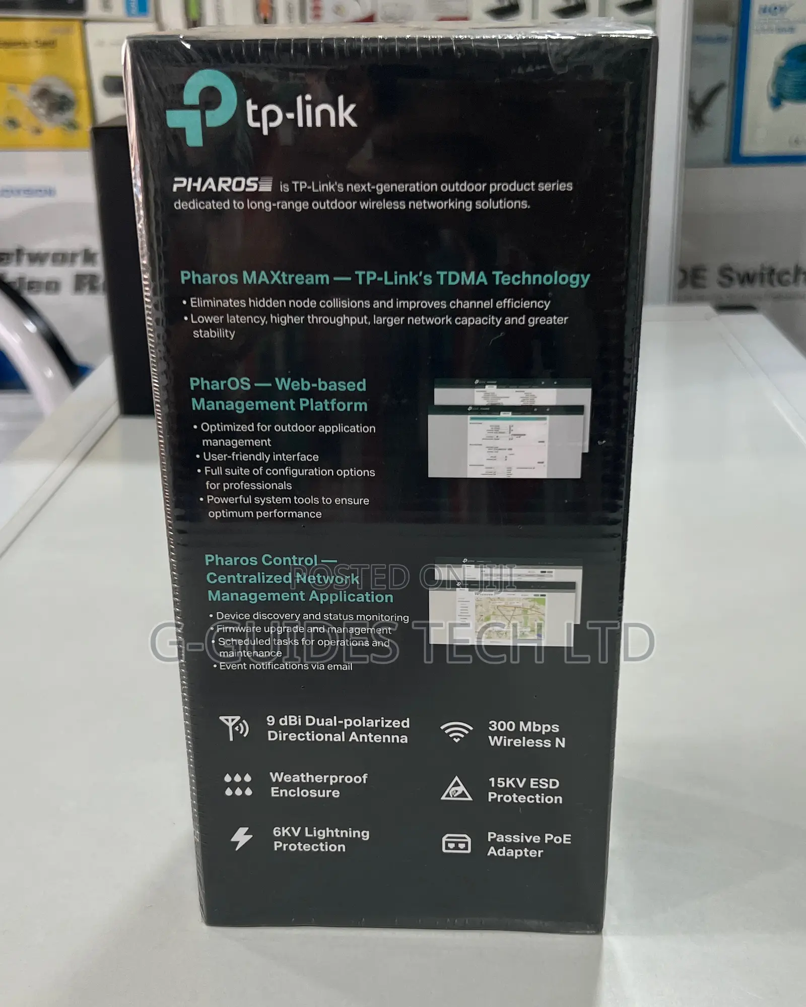Tp-Link 2.4ghz 300mbs 9dbi Outdoor Cpe Access Point Cpe210