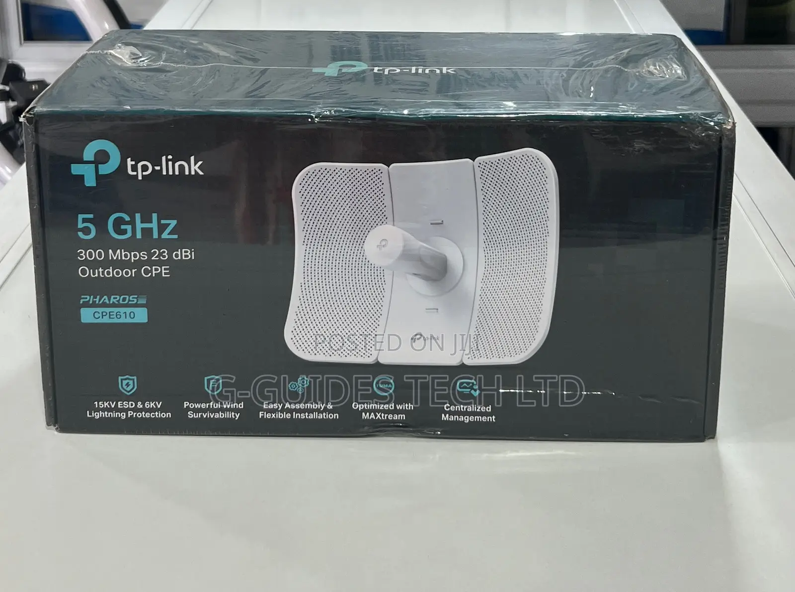 Tp-Link 5ghz 300mbps 23dbi Outdoor Access Point Cpe610