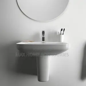 Basin With Short Pedestal