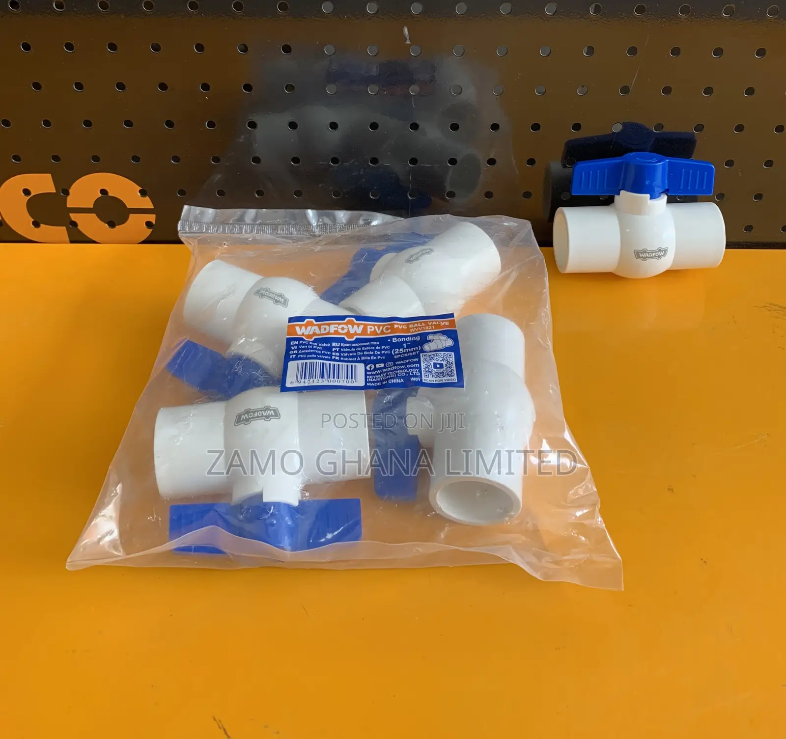 PVC Ball Valve1"(25mm)Per Pc - Wvv1821