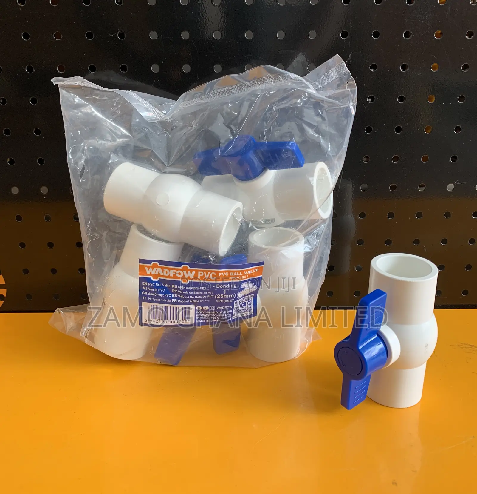 PVC Ball Valve1"(25mm)Per Pc - Wvv1821