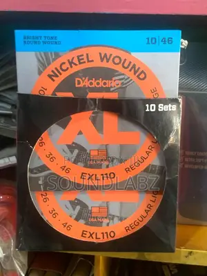 d'Addario EXL110-7 Nickel Wound 7-String Electric Guitar