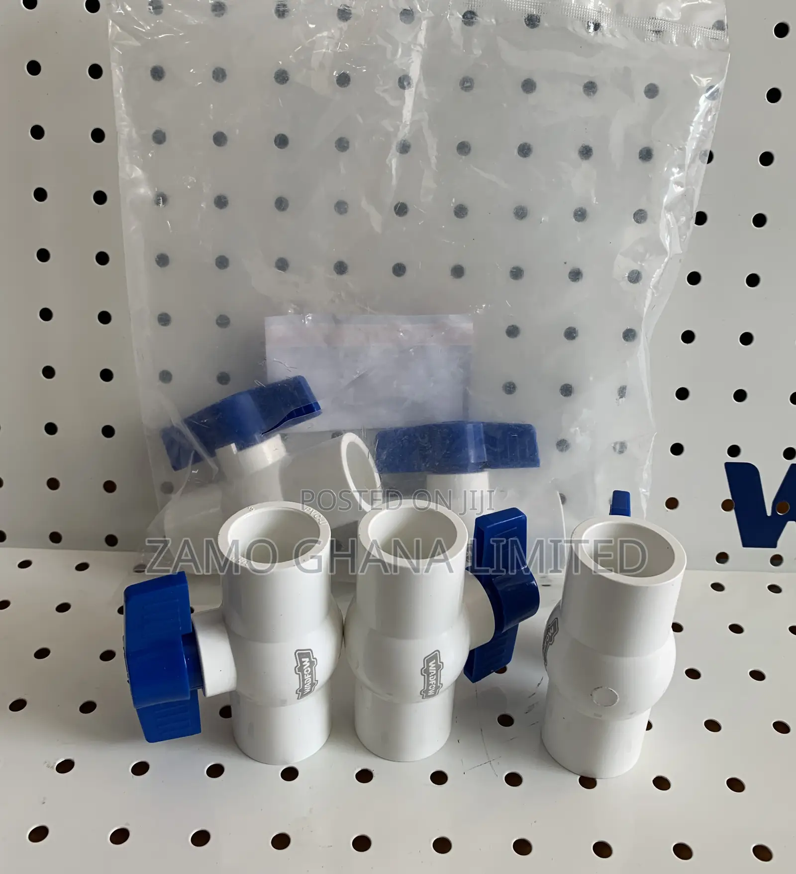 PVC Ball Valve 3/4"(19mm) Per/Pc - Wvv1824