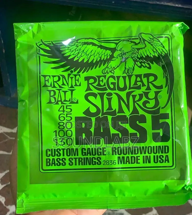 Ernie Ball 5-string Slinky Nickel Wound Bass Guitar Strings