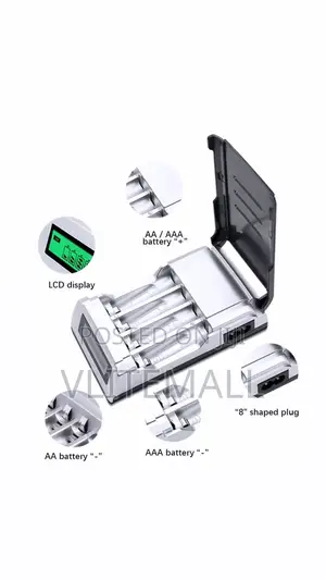 PUJIMAX 4slot Battery Charger