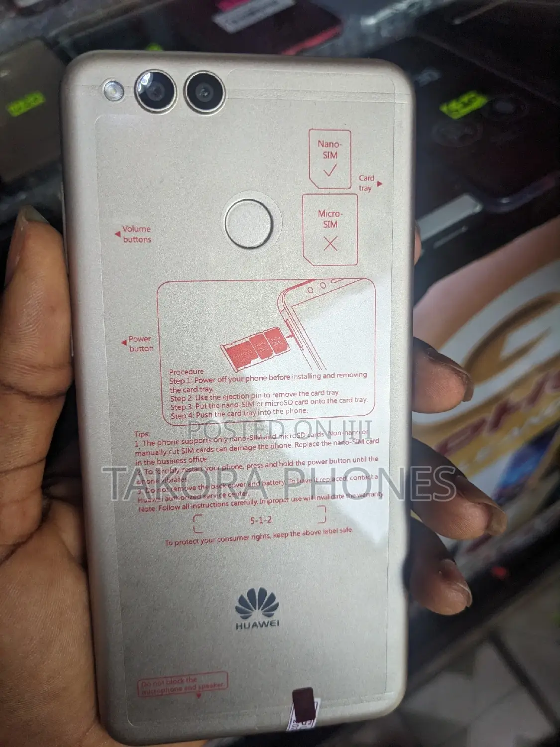 Huawei Y9 2018 128 GB Gold