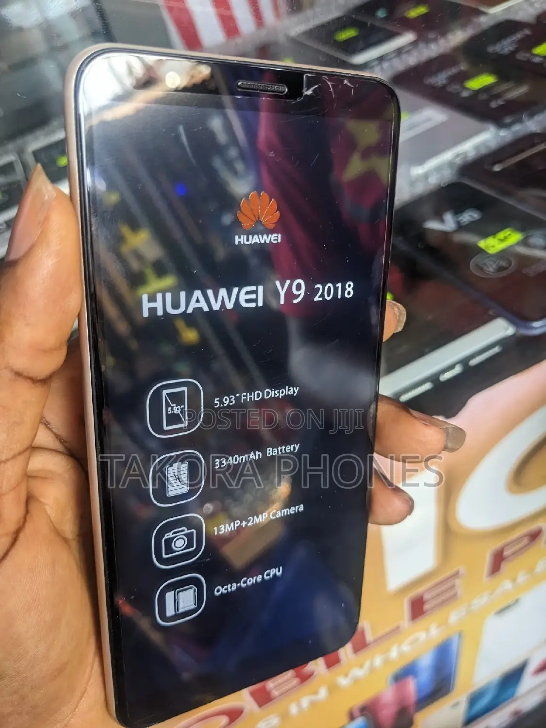 Huawei Y9 2018 128 GB Gold