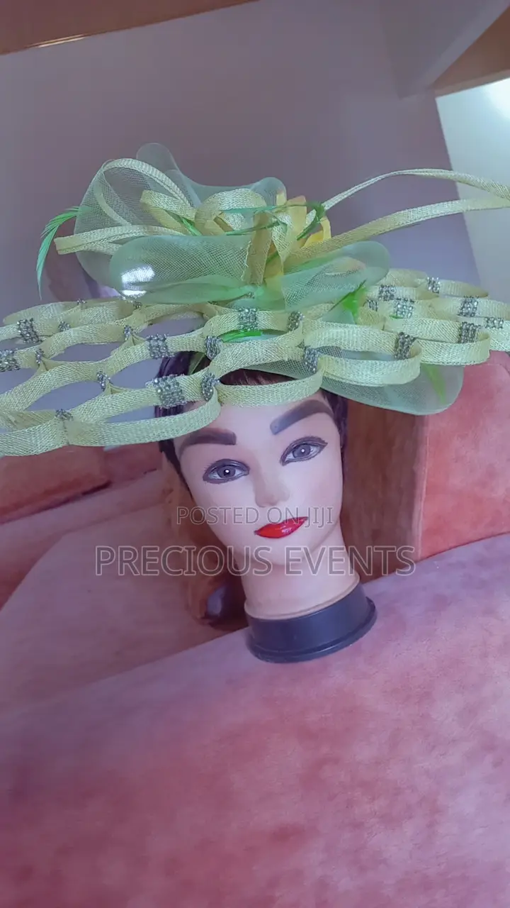 Gold N Lemon Fascinators