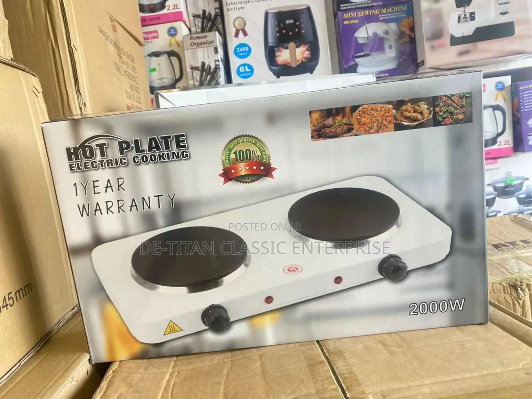 Electric Hotplate Double Burner-2000w
