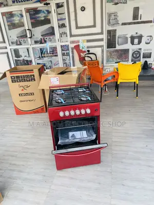 Fabulous Volcano Oven and Grill 4 Gas Burner(Red).