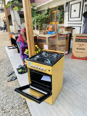 Shop Volcano 50x50 4 Gas Burner With Oven(Yellow).