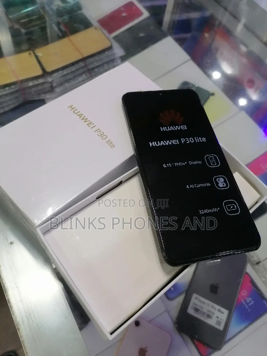 New Huawei P30 Lite 128 GB Black