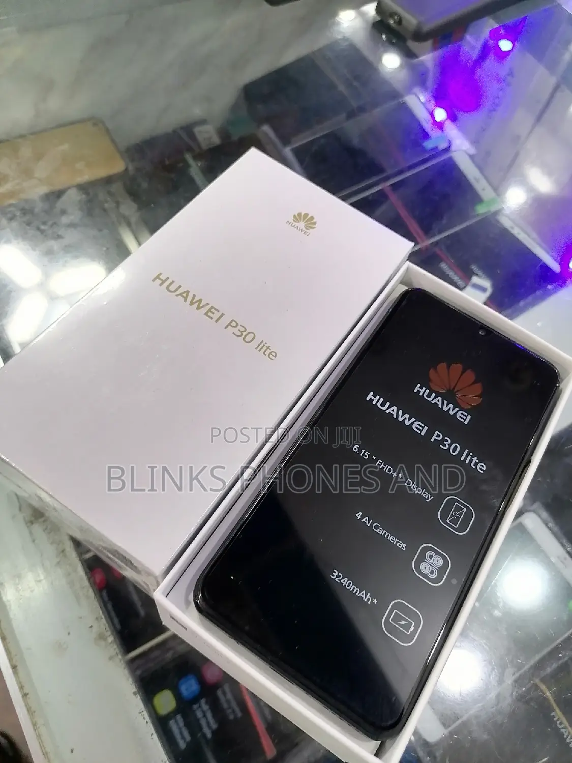 New Huawei P30 Lite 128 GB Black