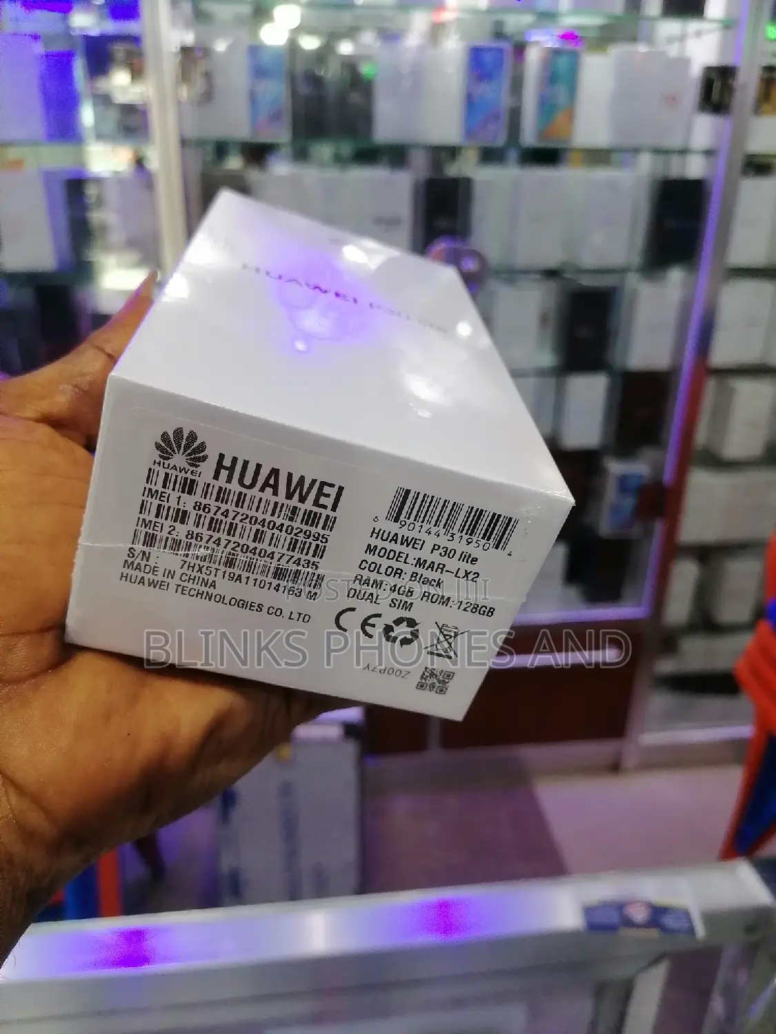 New Huawei P30 Lite 128 GB Black