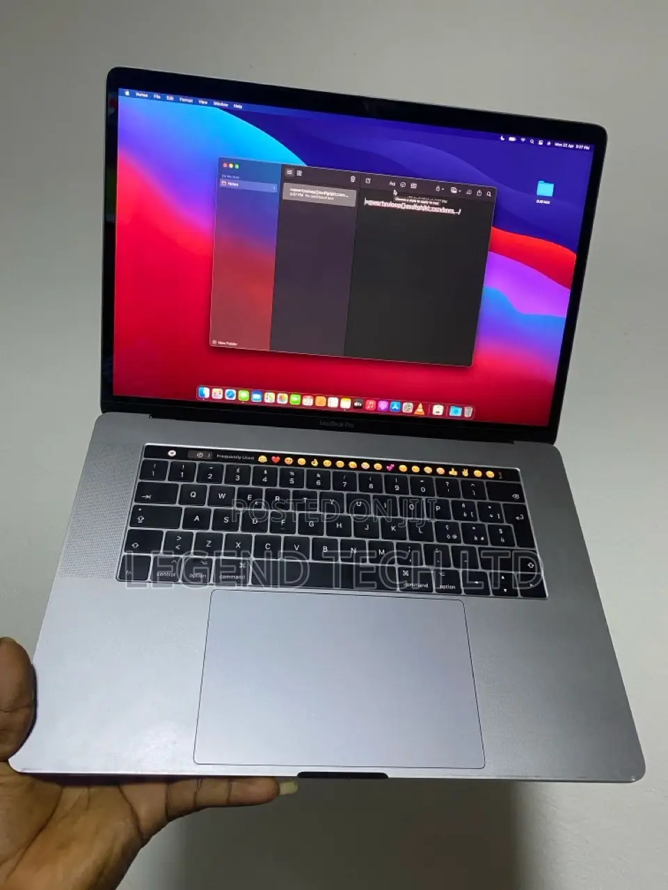 Laptop Apple MacBook Pro 2017 16GB Intel Core I7 SSD 1T