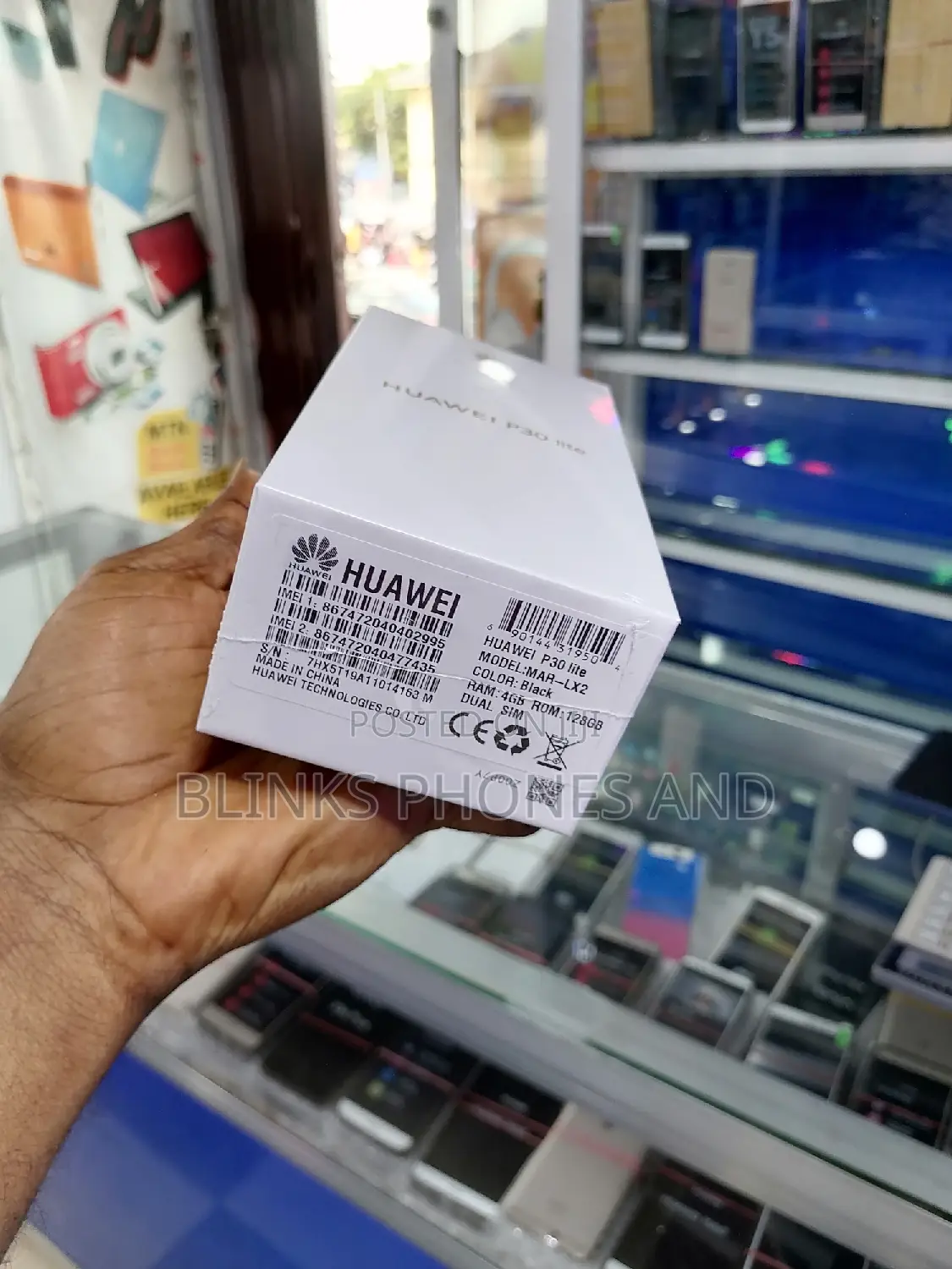 New Huawei P30 Lite 128 GB Black