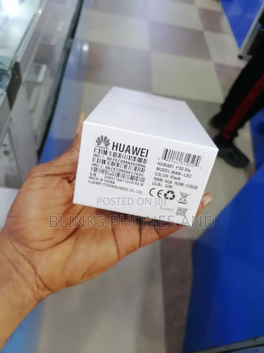 New Huawei P30 Lite 128 GB Black