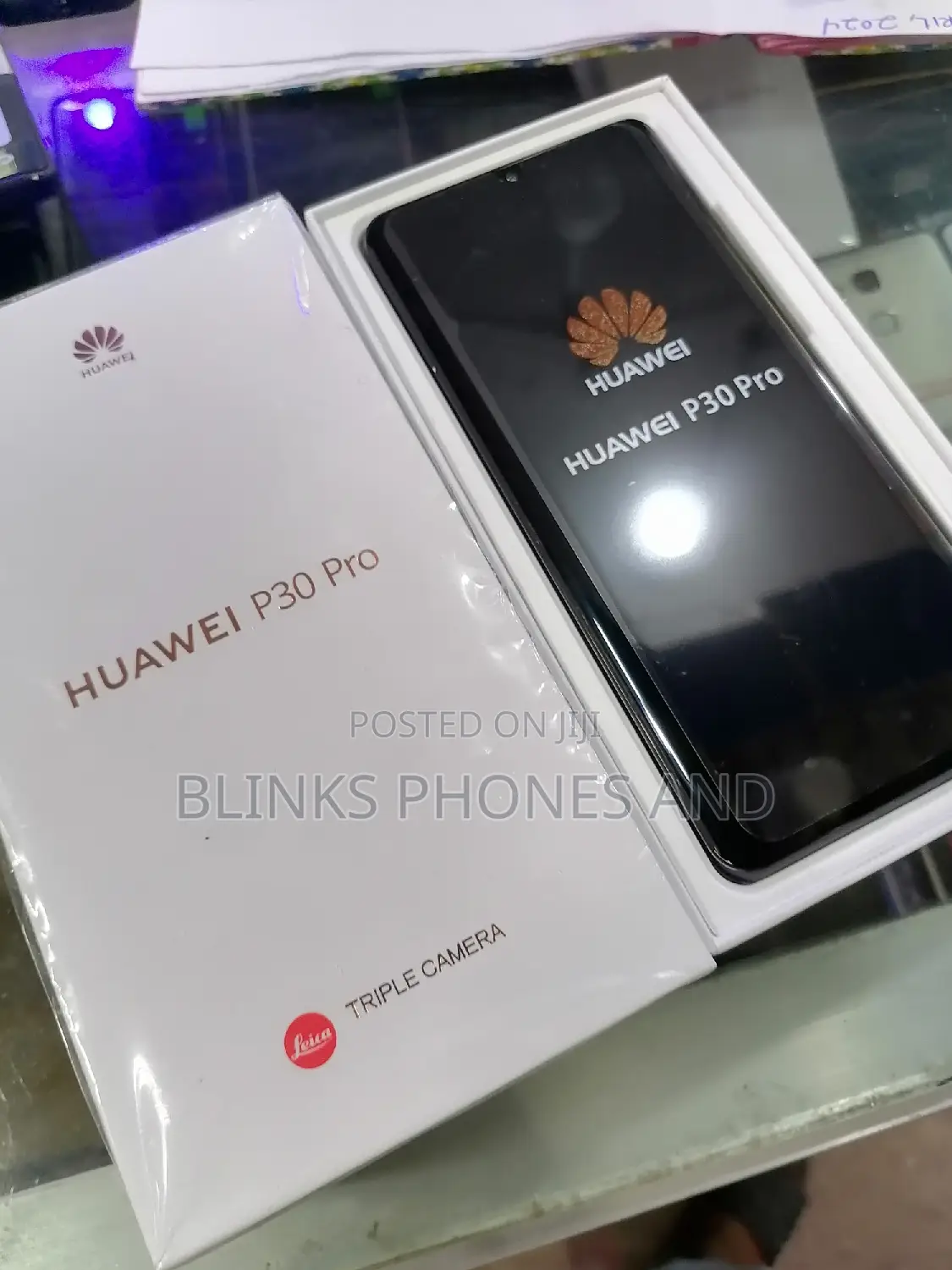 New Huawei P30 Pro 128 GB Black