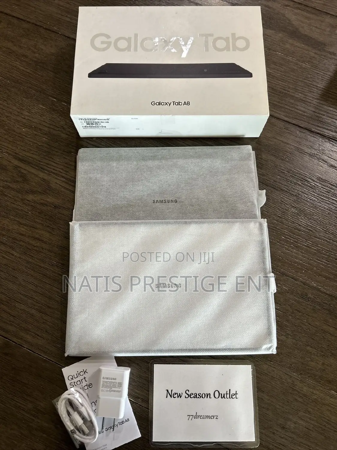 New Samsung Galaxy Tab A8 10.5 2021 128 GB Black