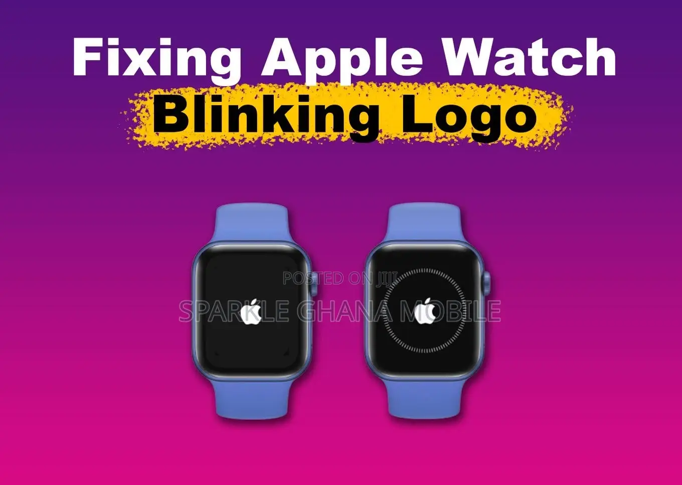 Apple Watch Flashing And Unlocking
