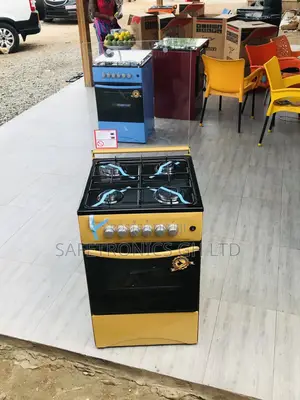 4 Gas Burner Oven With Grill 50x50 Volcano