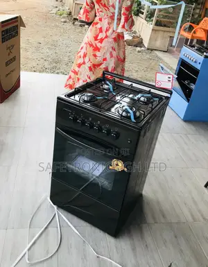 Oven With Grill 50x50 Volcano 4 Gas Cooker Glass Lid