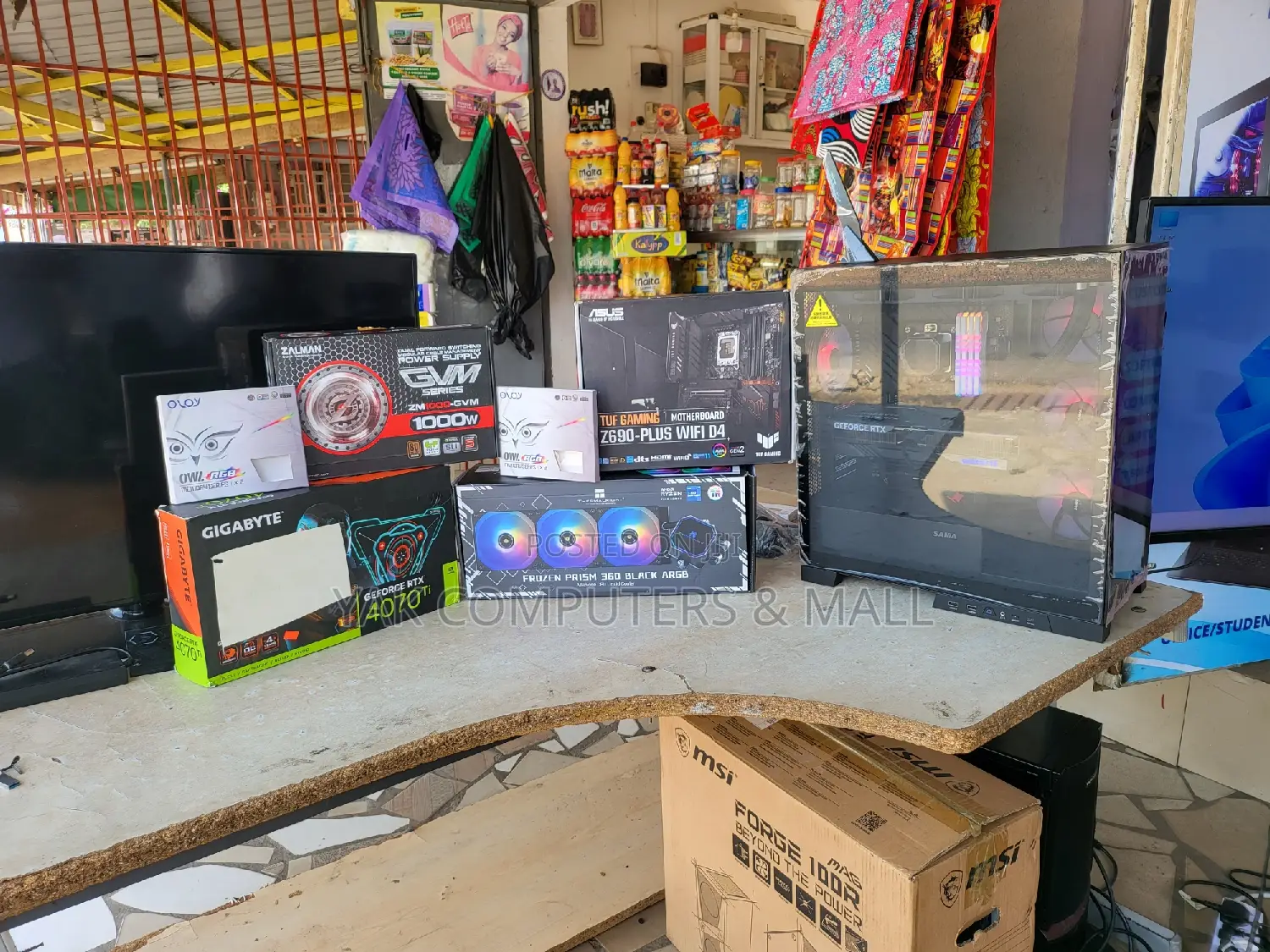 New Desktop Computer 64GB Intel Core I9 HDD+SSD 3T