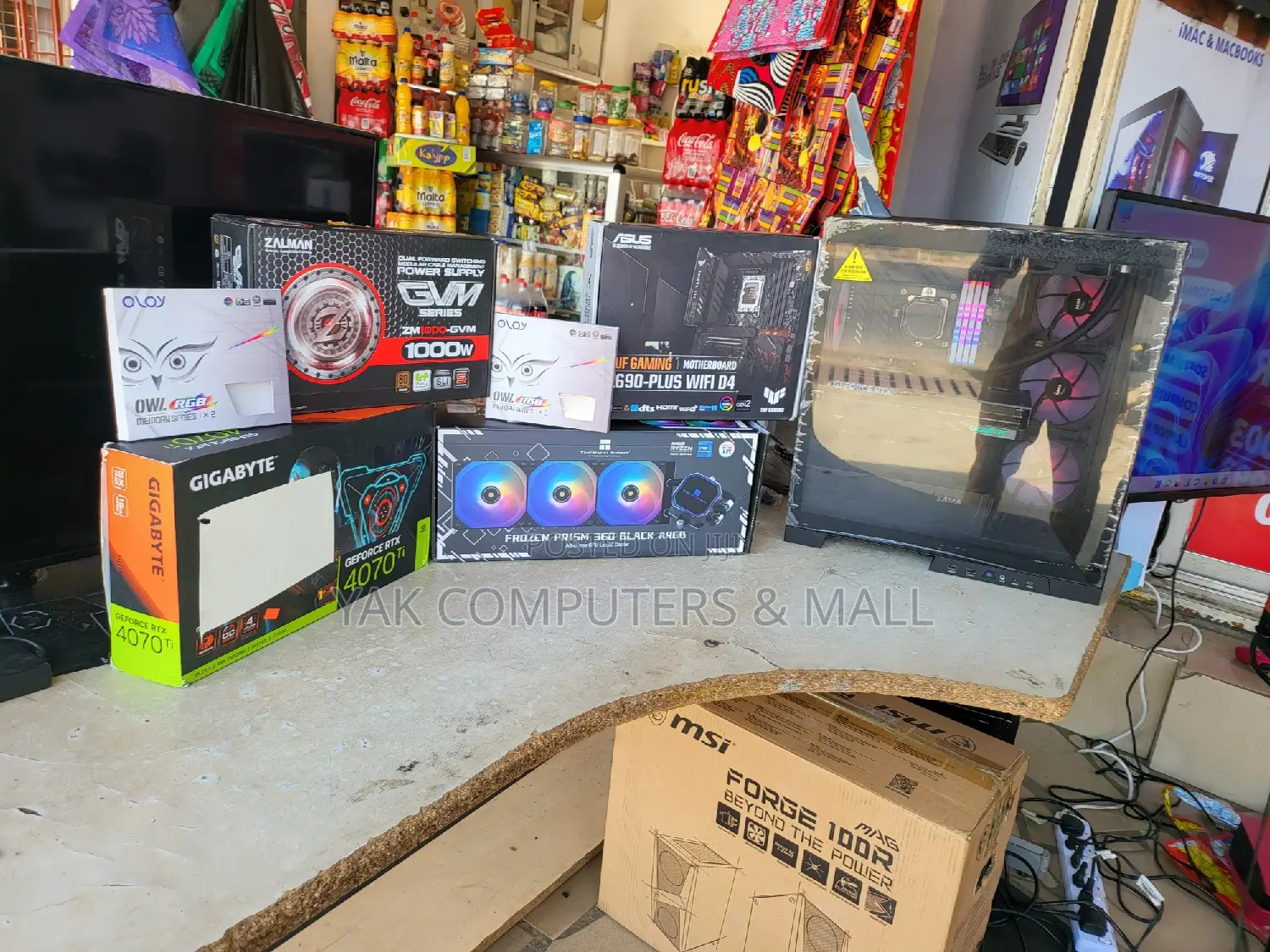 New Desktop Computer 64GB Intel Core I9 HDD+SSD 3T