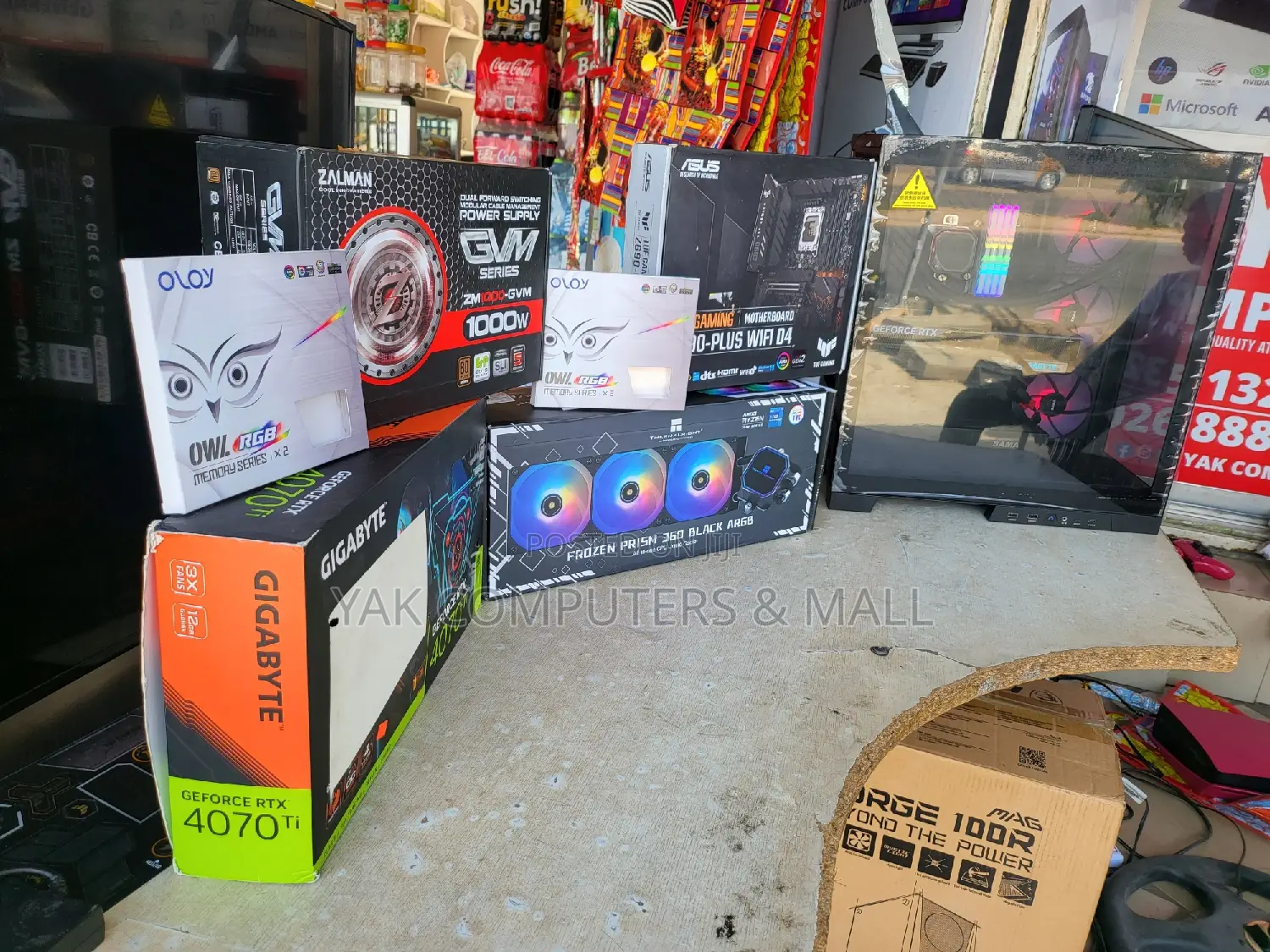 New Desktop Computer 64GB Intel Core I9 HDD+SSD 3T