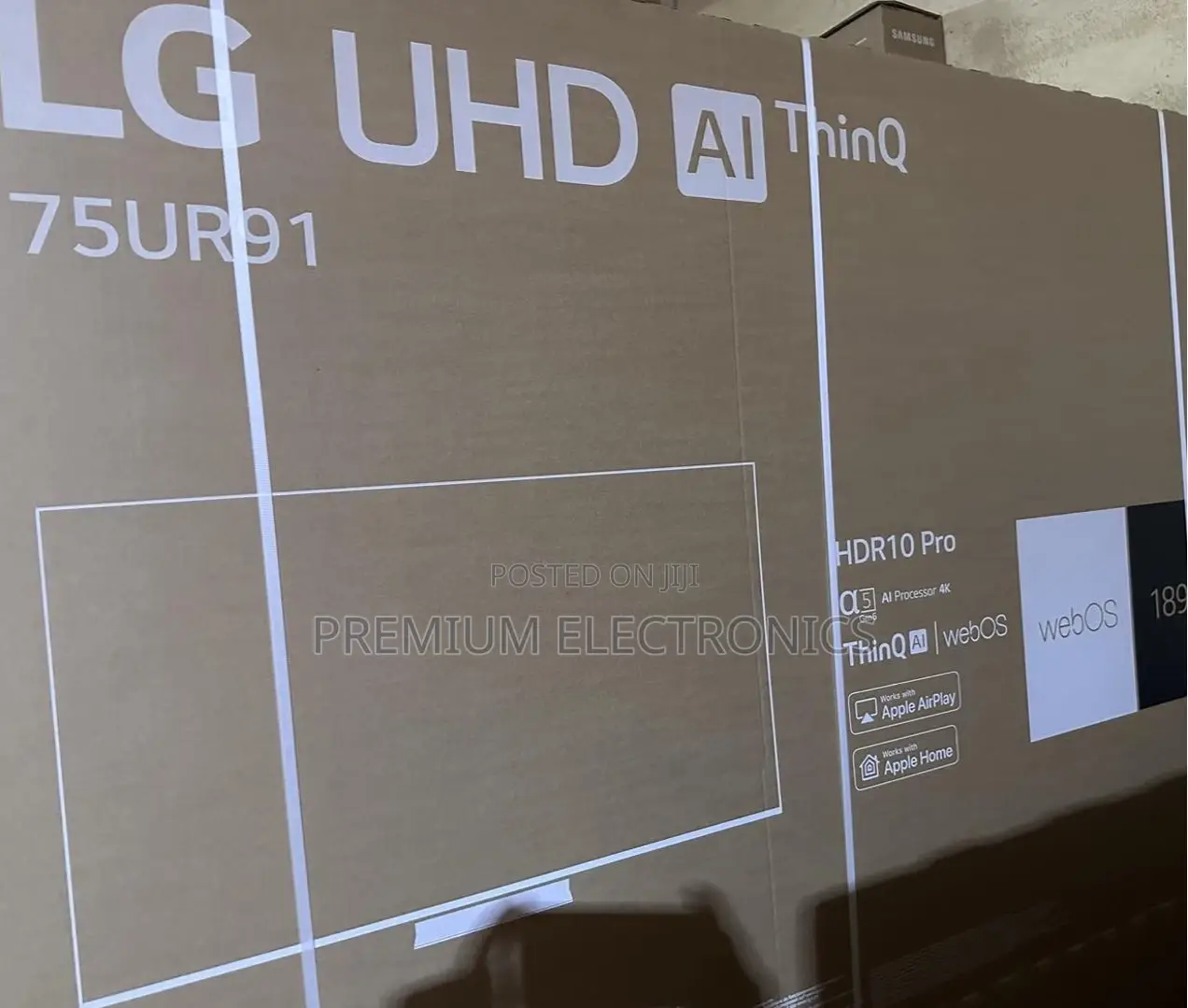 LG | Apple Airplay, Alexa | 75UR91 | 75UR91003 UHD TV