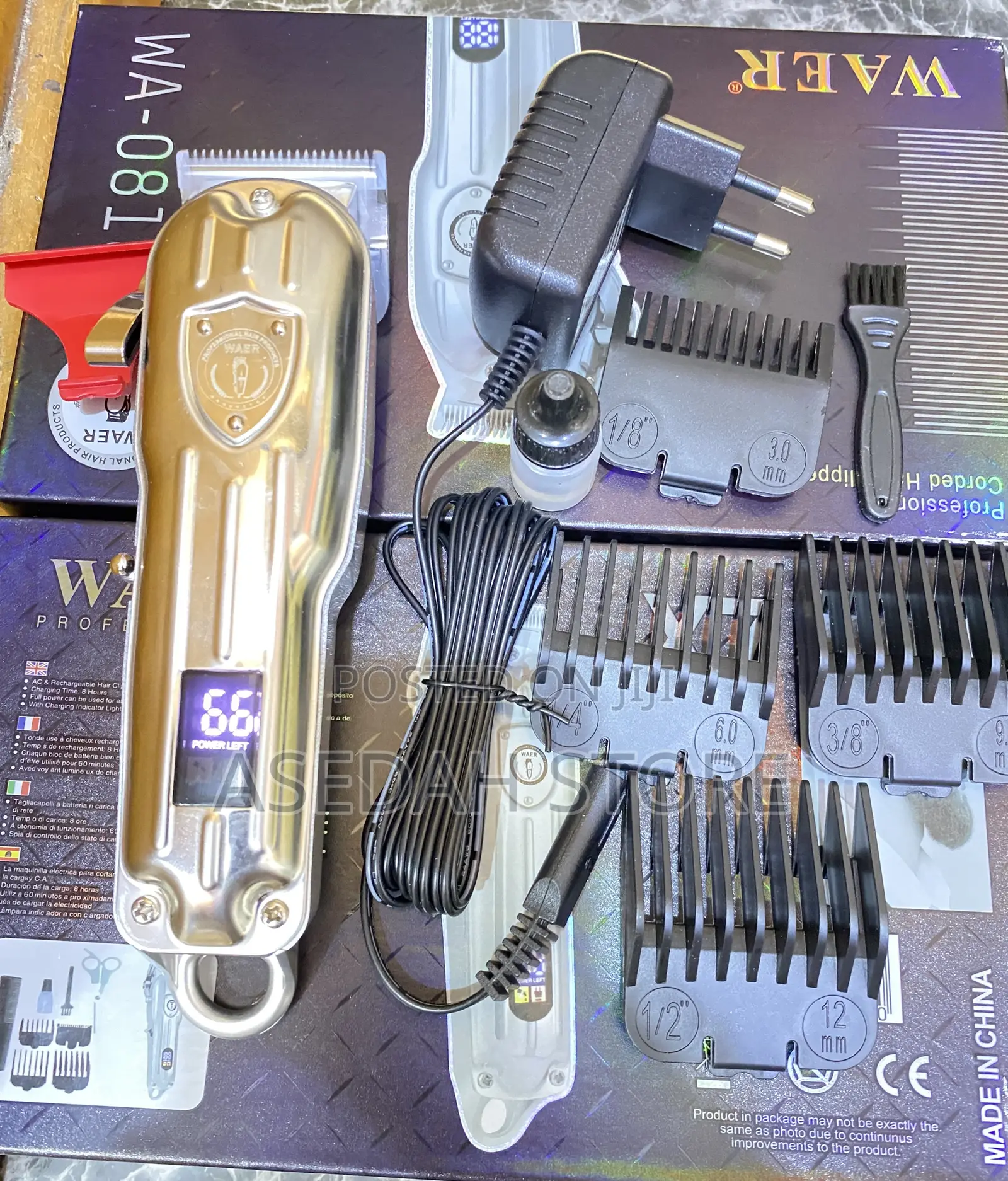 Rechargeable Hair Clipper Waer All-Metal