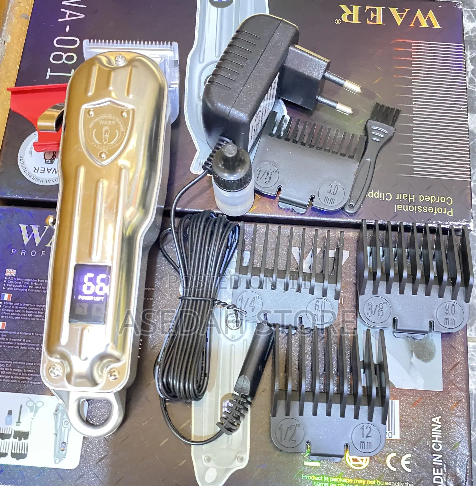Rechargeable Hair Clipper Waer All-Metal